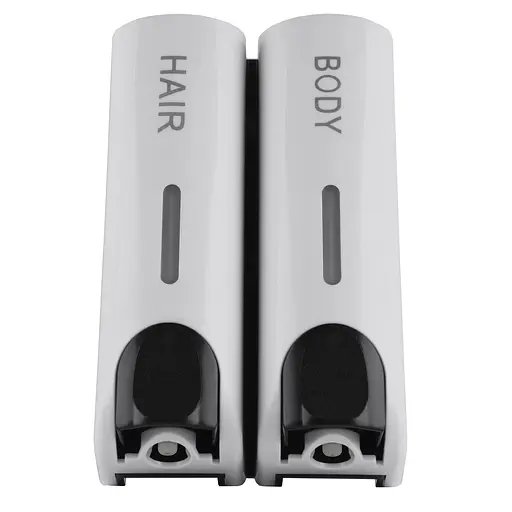 Дозатор жидкого мыла HOTEC 13.202 настенный 350 мл белый для санузла и кухни нажимной - фото 3