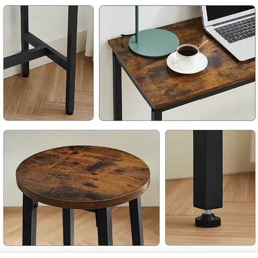 Барный стол и 2 барных стула Leobert Kidol в стиле Loft - фото 8