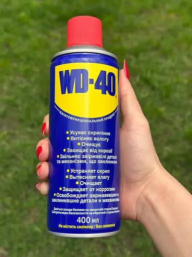 Смазка универсальная WD-40 жидкое минеральное прозрачное аэрозоль 400 мл - фото 2