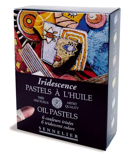 Набір олійної пастелі Sennelier Iridescence, 6 кольорів, картон - фото 3