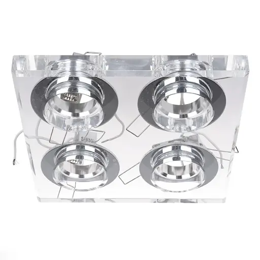 Світильник точковий Brille декоративний HDL-G141/4 CL Crystal MR16 164101