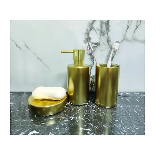 Стакан для ванной TUBE, золотой (10.22507) - фото 2