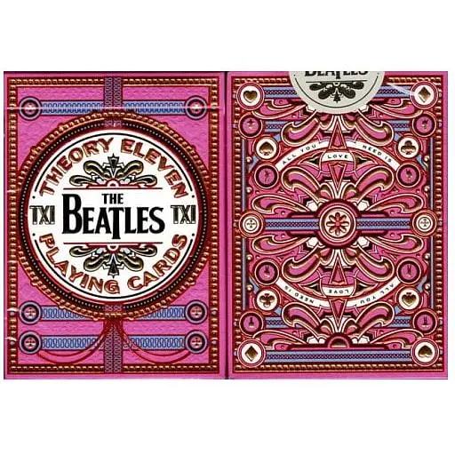 Карти гральні United States Playing Card Company Theory11 Beatles (pink) (PC_T11BTLP)