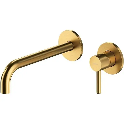 Смеситель для раковины Omnires Y скрытого монтажа brushed gold (Y1215HLGLB) - фото 1