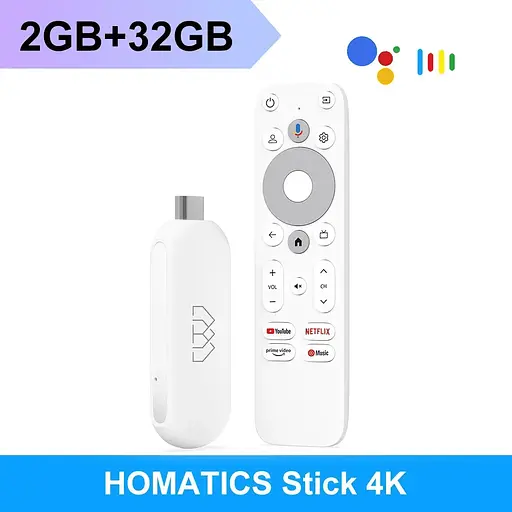 Смарт ТВ приставка Smart TV Box Homatics 4K Stick 2/32GB - фото 4