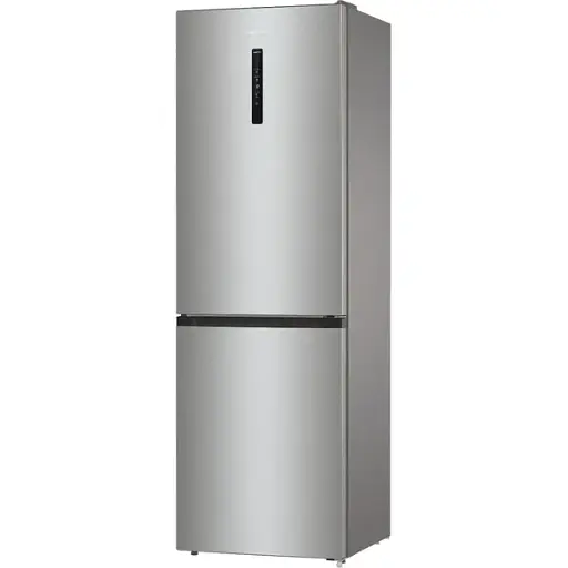 Холодильник Gorenje с нижней морозильной камерой 185х60х60 см 2 двери, 203(99) л А++ Total NF внешний дисплей нерж - фото 5