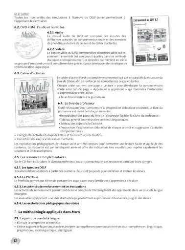 Merci! 3. A2. Guide pedagogique - фото 9