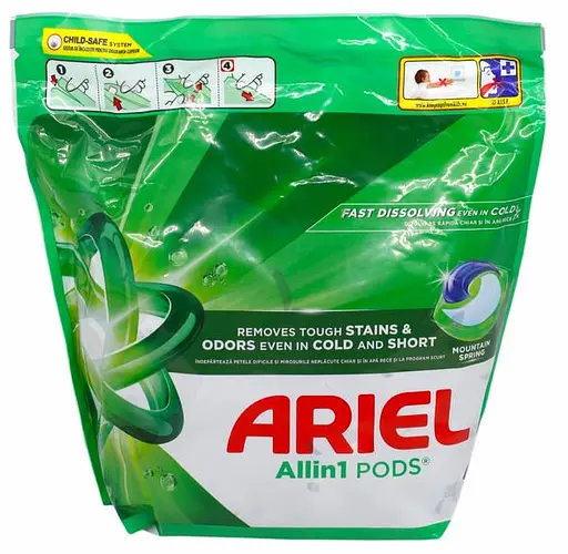 Капсули для прання Ariel All in 1 Mountain Spring 65 шт - фото 1