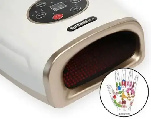 Массажер Qinglin QL-201 для кистей рук (компрессионный и акупунктурный массаж с подогревом) - фото 8