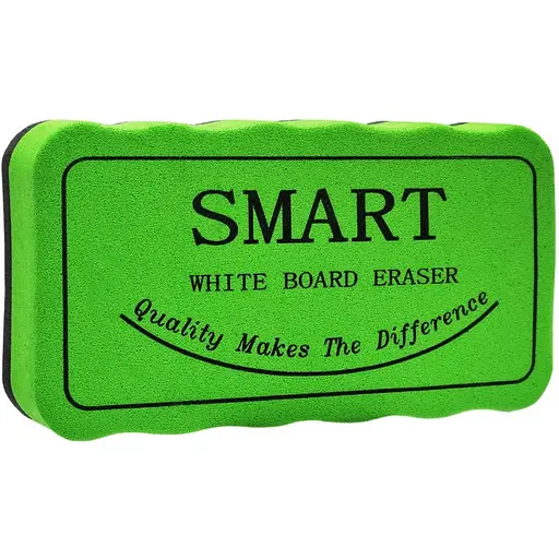 Губка для доски магнитная Color-It Smart Т29, 10.5х5.5х2 см зеленая