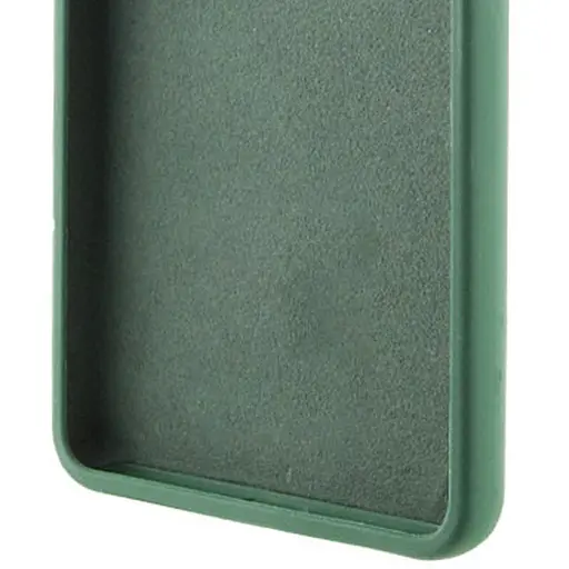 Чохол Getman TPU Liquid Silk Full Camera для Xiaomi Redmi 13 4G/Poco M6 4G Зелений/Dark green - фото 3