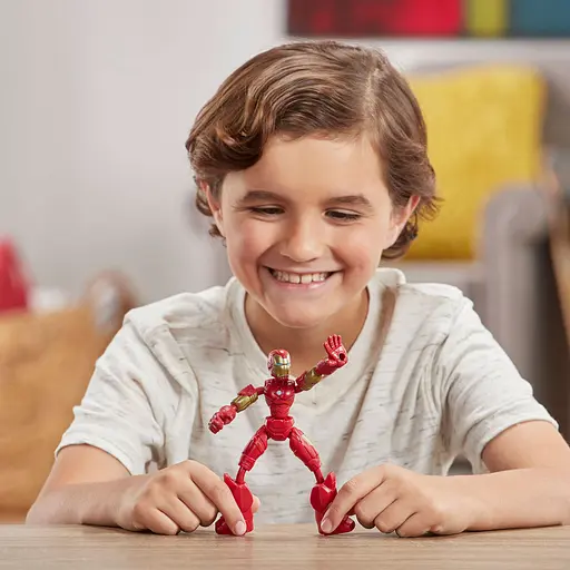 Іграшка-фігурка Hasbro Bend and Flex Iron Man героя фільму Месники серія Бенді 15 см (E7377_E7870) - фото 4