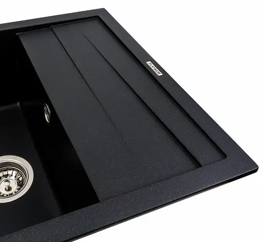 Кухонная мойка Platinum 7050 CASCADA черный металлик (SP000042108) - фото 2