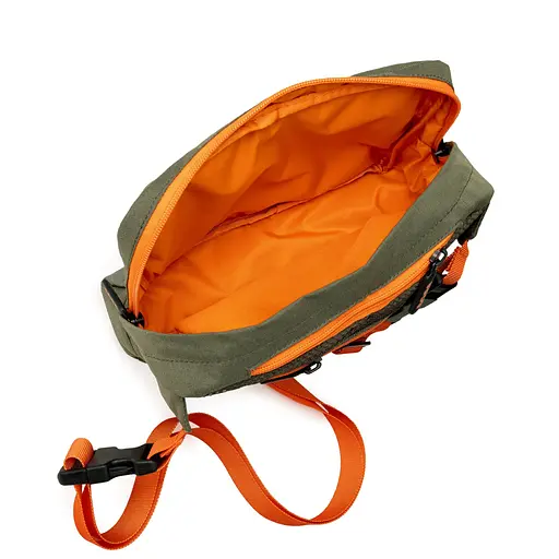Сумка Born Utility Sling хаки/оранжевый - фото 2