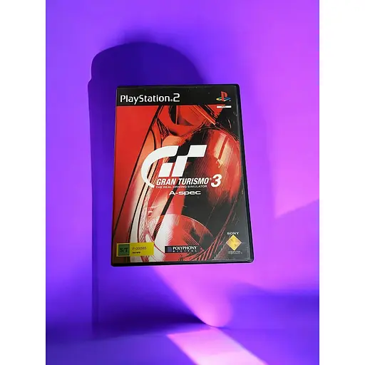 Диск с игрой на PlayStation 2 лицензия Gran Turismo 3 A-spec