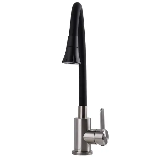 Смеситель для кухни Globus Lux WIEN SBT2-203SA-B01 Черный матовый - фото 4