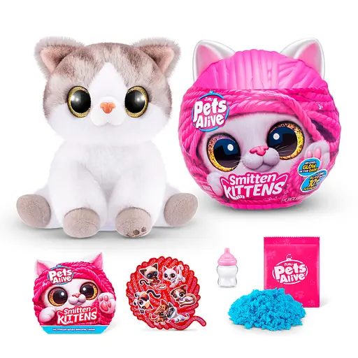 Интерактивный игровой набор-сюрприз Игривые котята Pets & Robo Alive 9541 в ассортименте - фото 9