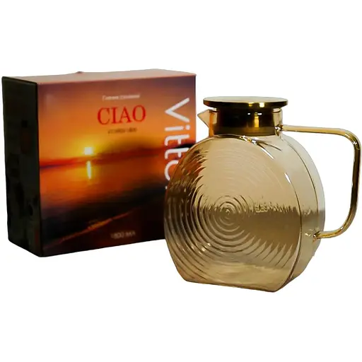 Кувшин стеклянный Vittora Ciao 1.8 л VT-5903-1800 (135073) - фото 2