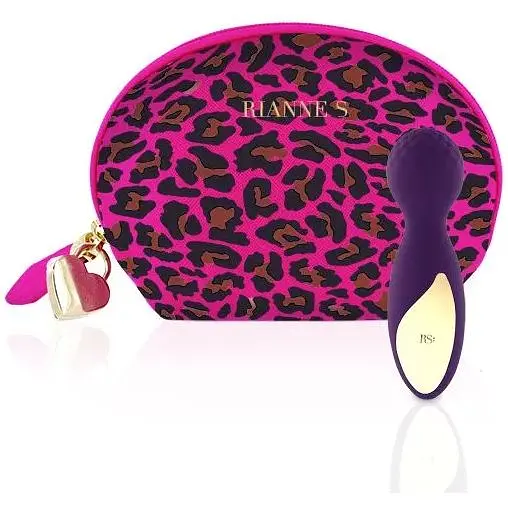 Мінівібромасажер Rianne S: Lovely Leopard Purple