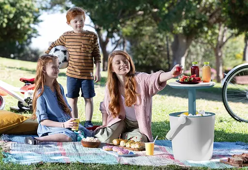 Стіл - бар пластиковий Keter Go Bar кремовий - фото 4