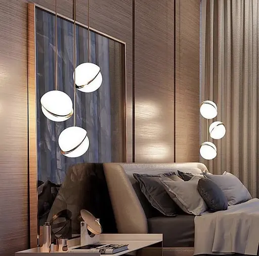 Подвесной светильник-полусфера Ø 15 см | Line F | Арт. MD7079-150 - фото 3