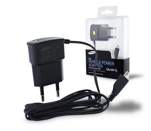 Мережевий зарядний пристрій Samsung micro usb ETAOU10EBE - фото 2