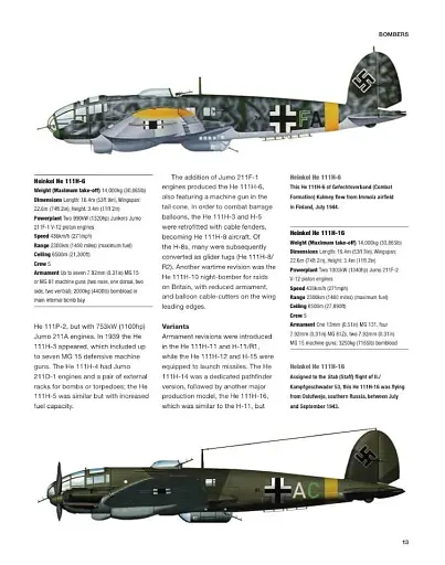 German Bomber Aircraft of World War II: 1939-45 - фото 3