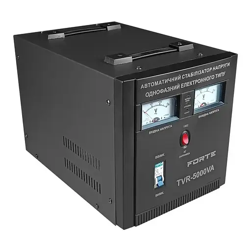 Стабілізатор напруги релейний Forte TVR-5000VA 5 кВт (28988) - фото 3
