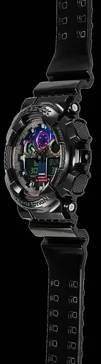 Годинник Casio G-Shock GA-100RGB-1AER Black - фото 5