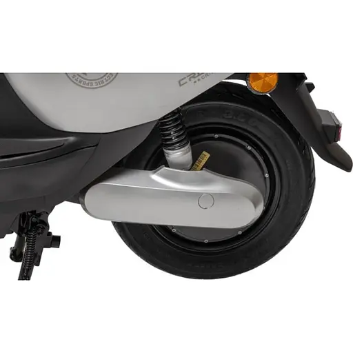 Электроскутер Двухместный Crosser CR14 (1000W, 72V/24Ah) Серый  - фото 7