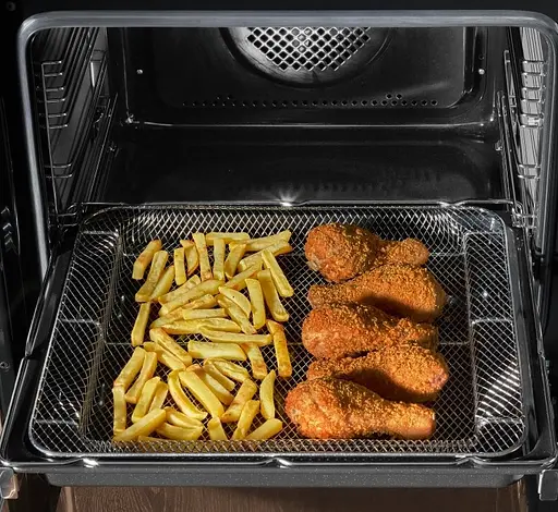 Духовой шкаф электрический Hansa 77 л A+ дисплей конвекция черный - фото 3