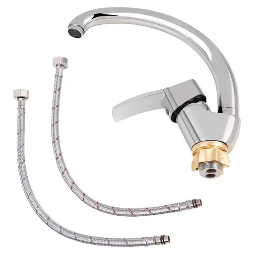 Змішувач для кухні Lidz (CRM) 20 49 008 04 Хром - фото 6