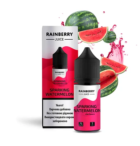 Набор компонентов для самозамеса солевой заправки Flavorlab Rainberry Juice 30 мл Sparking Watermelon Арбузная Газировка, 0-50 мг (17678) - фото 3