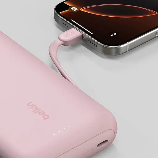 Павербанк Belkin Pink 20 000 mAh / 20 Вт (BPB024HQPK) - фото 12