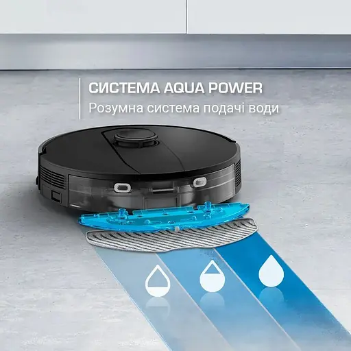 Робот-пилосос Rowenta X-Plorer Serie 135 Standart миючий чорний (RR91C5WH) - фото 7