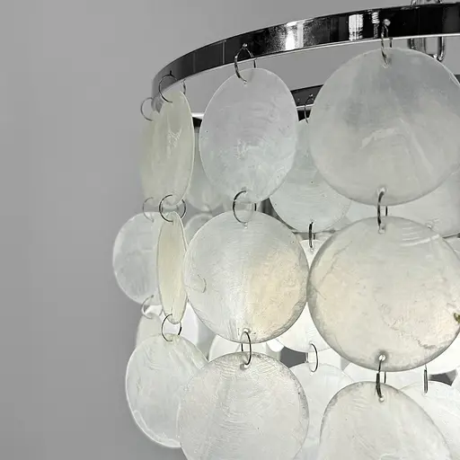 Срібний підвіс ATHELIA із перламутровими пластинами Line.F 1537-300 CH - фото 3