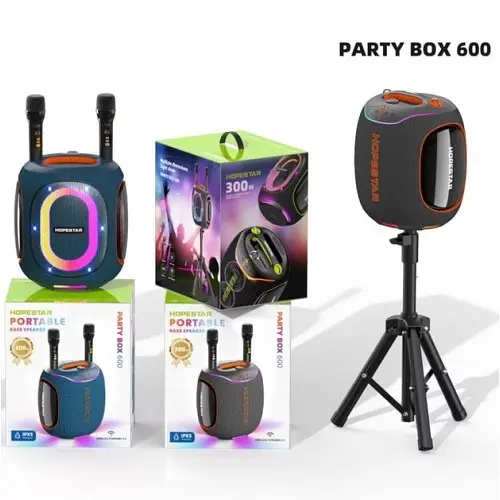 Колонка bluetooth Hopestar PARTYBOX 600 чорний - фото 2
