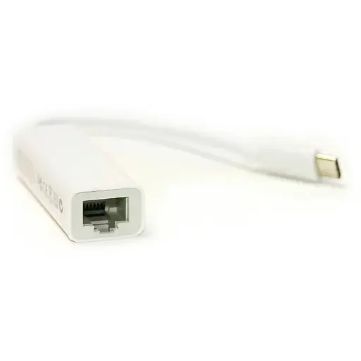Кабель PowerPlant USB Type-C – RJ45, 12 см