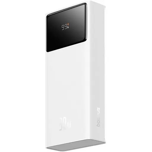 Зовнішній акумулятор (Power Bank) Baseus Star Lord Display 22.5W 30000 mAh White (PPXJ060102) - фото 2