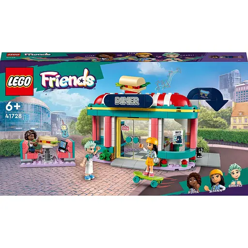 Уценка. Конструктор LEGO Friends Хартлейк Сити: ресторанчик в центре города 346 деталей (41728)