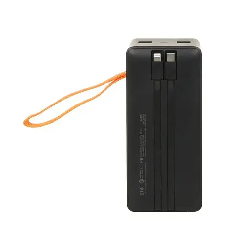 Зовнішній акумулятор King Power KPG-507 50000 mah 22.5W QC3.0 LED + 2 вбудованих кабеля - фото 2