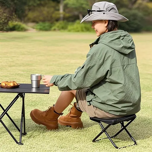 Стул складной Market Union 23 х 26 х 26 см, материал изготовления: полиэстр, металл - фото 1