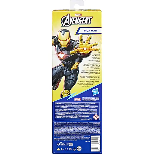 Ігрова фігурка Hasbro Marvel Avengers Titan Hero Gold Iron Man (E3308_E7878) - фото 13