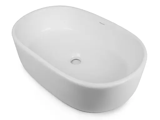 Умивальник Newarc Life 55x35 білий 9855W, Білий - фото 2