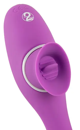 Вібратор You2Toys 2 Function Bendable Vibe 22.3 см фіолетовий - фото 6