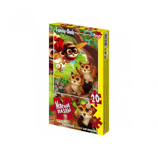 Пазли м’які Danko Toys, 20 елементів, S20-09 (В асортименті) - фото 8