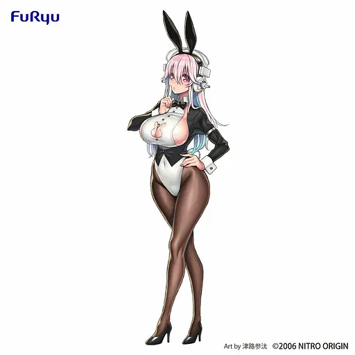 Коллекционная фигурка   FuRyu BiCute Bunnies Виртуальная певица Супер Сонико  Super Sonico Costume Swallowtail - фото 7