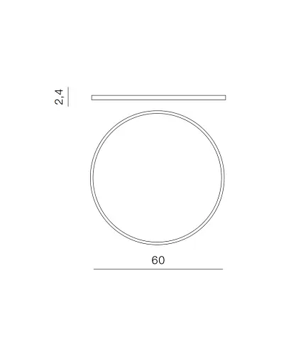 Потолочный светильник Azzardo AZ5370 Panka LED 1x45W 2800K/4000K/6000K 5400Lm IP40 черный - фото 2