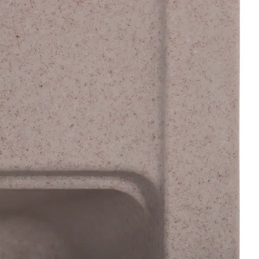 Кухонная мойка Zerix ZS-5751S-06 beige ZX4597, Бежевый - фото 3