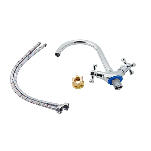 Смеситель для кухни Lidz (CRM) 75 21 271F-8 Хром - фото 4